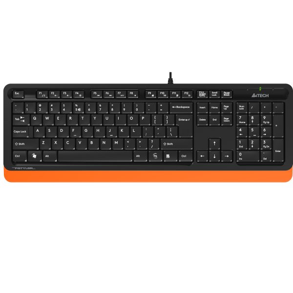 A4 Tech FK10 FN-Multimedya Q Klavye Turuncu USB - cev.kla.0029