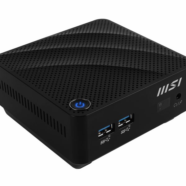 MSI CUBI N JSL-043EU [Cel-N4500] 4GB 128GB SSD OB VGA W11Pro Mini PC Siyah - CUBI N JSL-043EU
