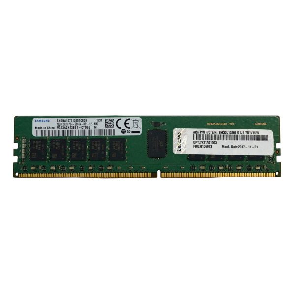LENOVO 16GB ECC Ram DDR4 3200MHz 2Rx8 1.2V ECc - 4X77A77495