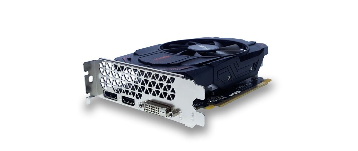 4 GB QUADRO AMD RX550 4GD5 GDDR5 128bit HDMI DVI DP - RX550 4GD5