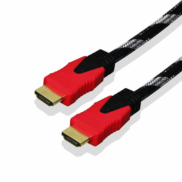 Qport 10 Metre Q-HDMI10 1.4V Altın Uçlu HDMI Kablo - Q-HDMI10