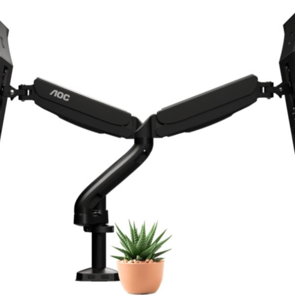 Aoc AD110D0 Mekanik Hidrolik Çift Monitör Askı Aparatı - ses.tva.0052