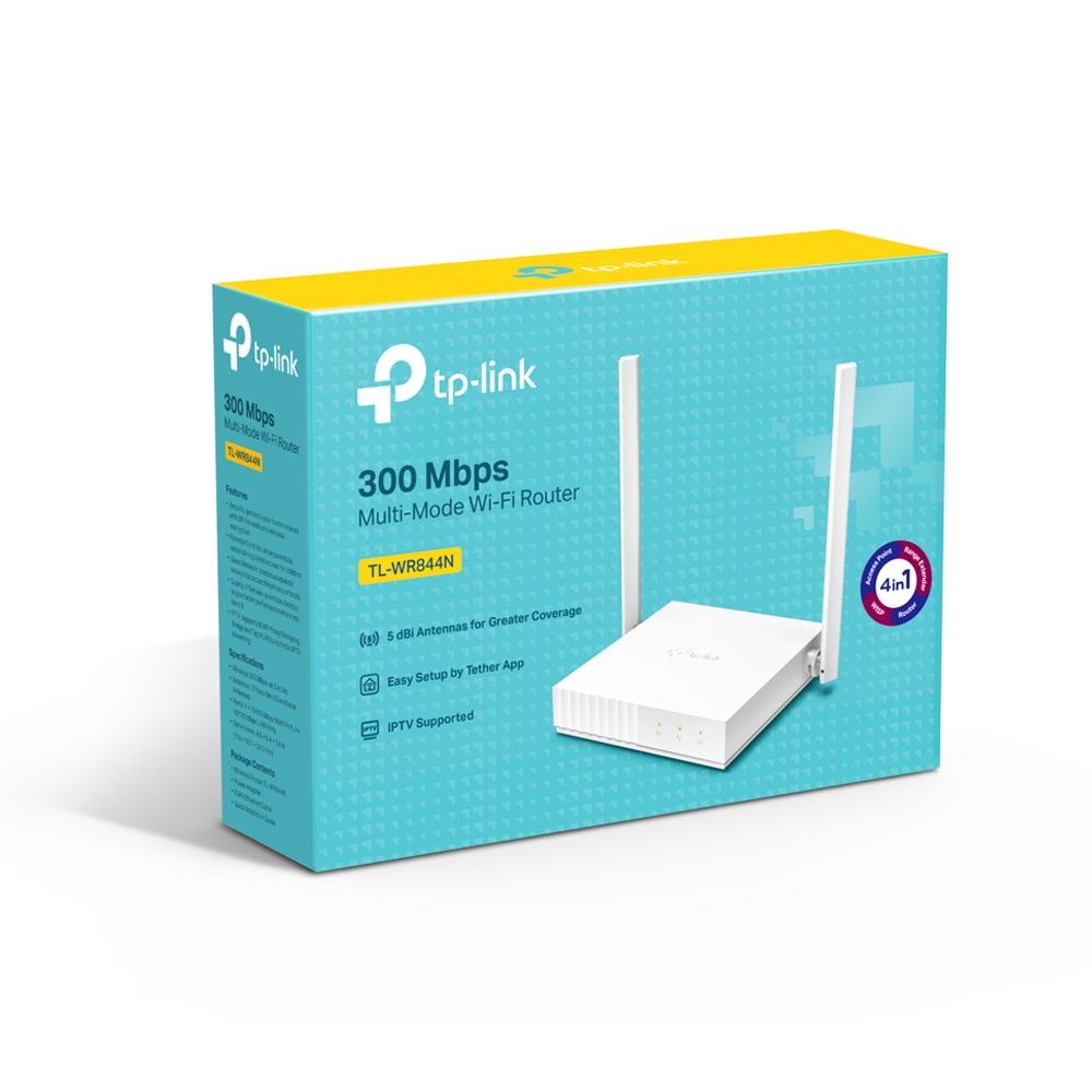 Tp-Link TL-WR844N N300 Wi-Fi Router ( Yönlendirici ) - netw.apr.0173