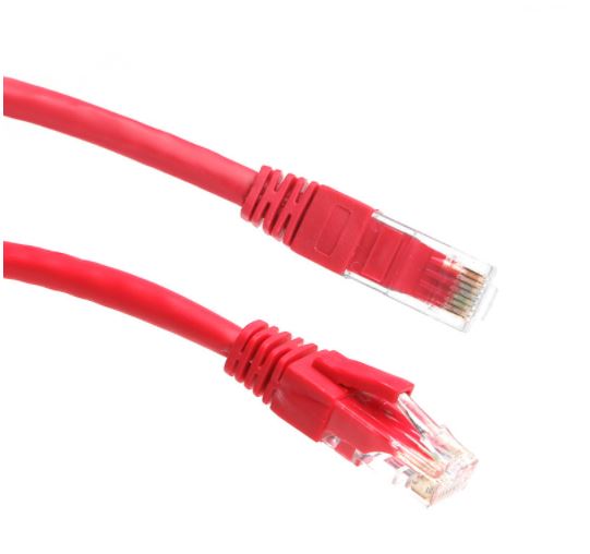 Dark 2 Metre Cat6 CU AWG24/7 UTP Kırmızı Patch Network Kablosu [DK-CB-NT6U200R] - DK-CB-NT6U200R