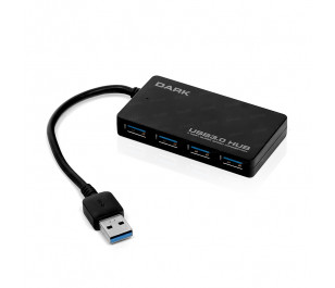 Dark Connect Master U341 4 Port USB 3.0 Hub [DK-AC-USB341] - DK-AC-USB341