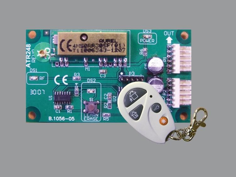 TEKNİM ATR-244 Kablosuz Alıcı Modül ve Kumanda Kiti ( VAP-404 Serisi için ) - ATR-244