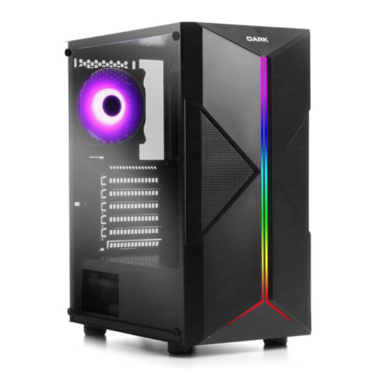 Dark X-Force 500W 80+ 3x12cm ARGB Fan Led Full Akrilik ATX Kasa(DKCHXFORCE580BR) - DKCHXFORCE580BR