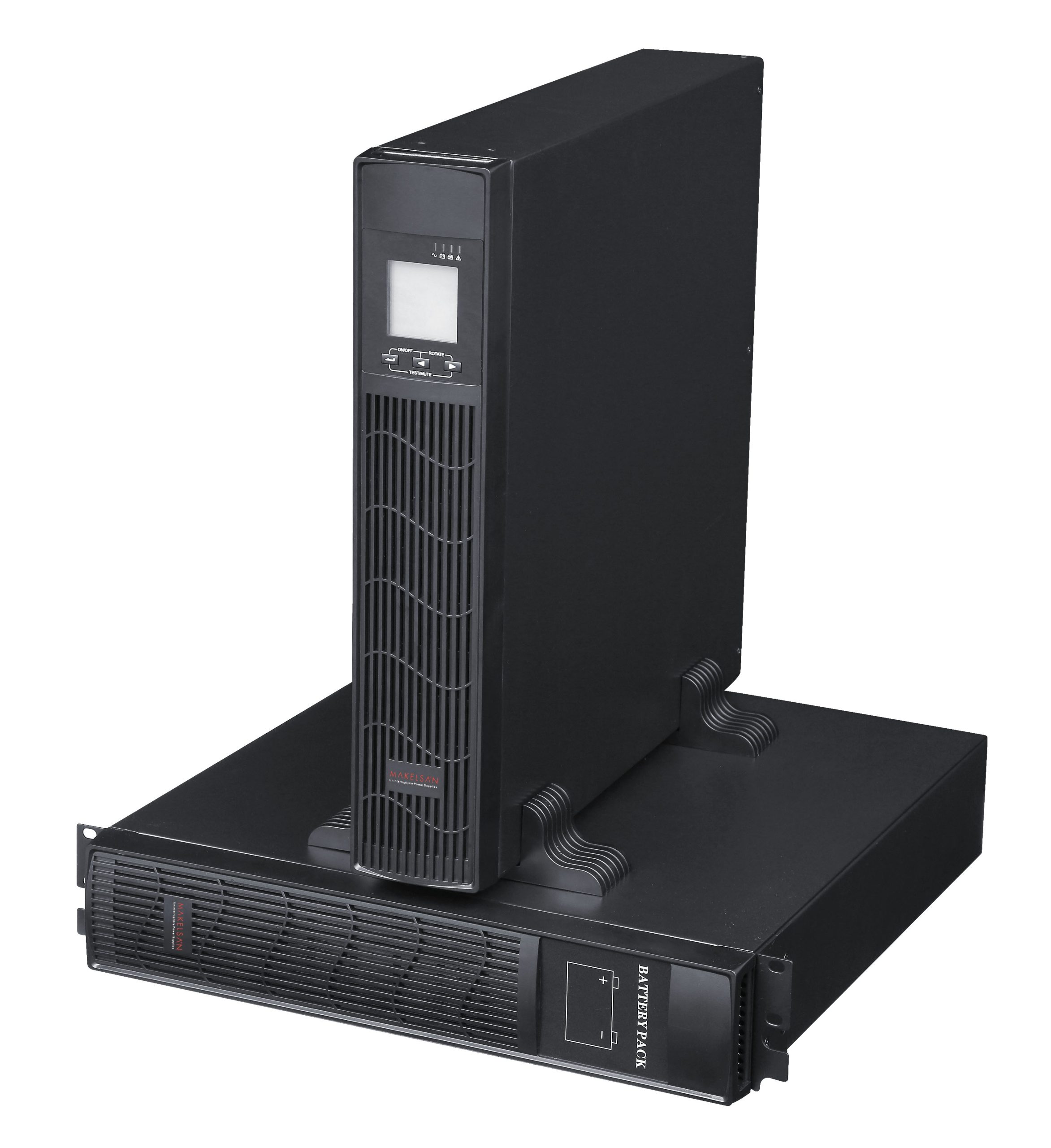 MAKELSAN P.Pack SE-RT 3 KVA 5-15dk (6x7AH) ONLINE RACK TOWER - MU03000N11ERV02