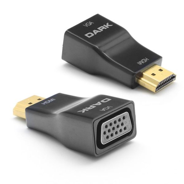 Dark HDMI- VGA Dönüştürücü [DK-HD-AHDMIXVGA5] - DK-HD-AHDMIXVGA5