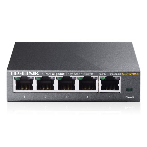 Tp-Link TL-SG105E 5-Port Gigabit Easy Smart Switch - netw.swit.swi.4852.0183