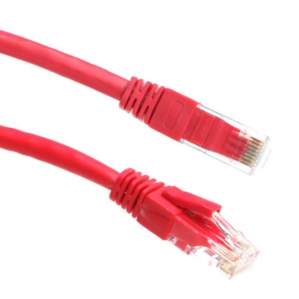 Dark 1 Metre Cat6 CU AWG24/7 UTP Kırmızı Patch Network Kablosu [DK-CB-NT6U100R] - DK-CB-NT6U100R