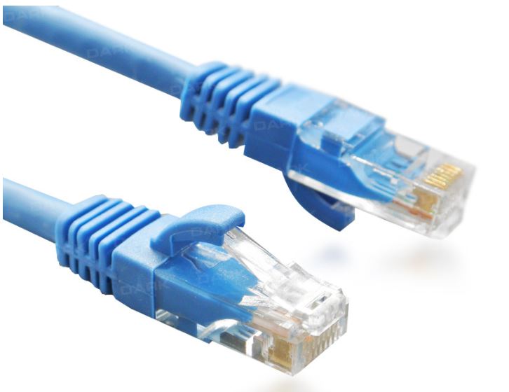 Dark 2 Metre Cat6 CU AWG24/7 UTP Mavi Patch Network Kablosu [DK-CB-NT6U200BU] - DK-CB-NT6U200BU