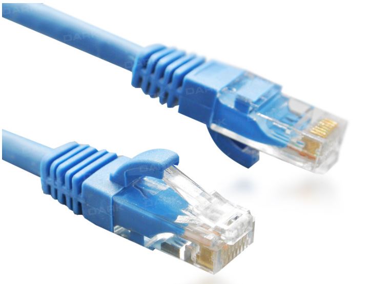 Dark 3 Metre Cat6 CU AWG24/7 UTP Mavi Patch Network Kablosu [DK-CB-NT6U300BU] - DK-CB-NT6U300BU