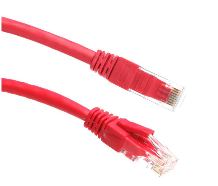 Dark 3 Metre Cat6 CU AWG24/7 UTP Kırmızı Patch Network Kablosu [DK-CB-NT6U300R] - DK-CB-NT6U300R