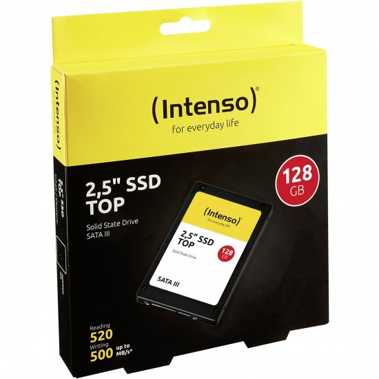 Intenso Top 128GB 2.5"  SATA 3 520-500MB/s (3812430) - Bbi.Isl.Dep.Dsd.0001