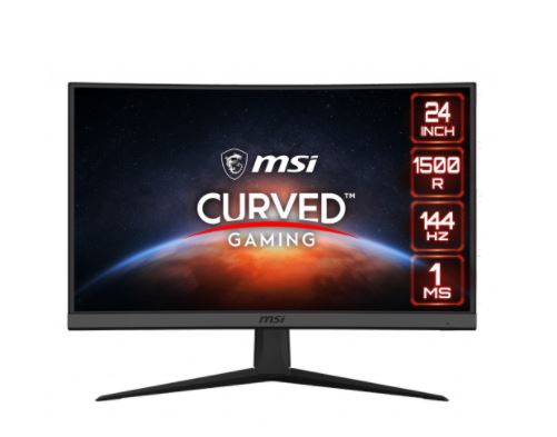 23.6" MSI OPTIX G24C6 1ms 144Hz  FHD HDMI DP Curved Gaming Monitör - OPTIX G24C6