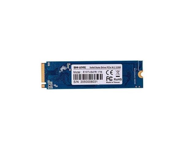 Hi-Level 1TB NVMe M2 PCIe Gen4x4 5100/3600 Mb/s (HLV-M2PCIeG4X4SSD2280/1T) - HLV-M2PCIeG4X4SSD2280/1T