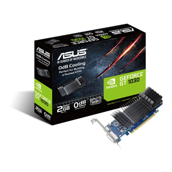 Asus GT1030-SL-2GD4-BRK 2GB 64Bit DDR4 HDMI/DVI PCI 3.0 Ekran Kartı - Bbi.Isl.Ekr.Nvd.0014