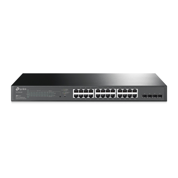 Tp-Link (O) 24Port TL-SG2428P Jetstream GBit PoE(250W)+ 4xSFP Smart Switch - TL-SG2428P