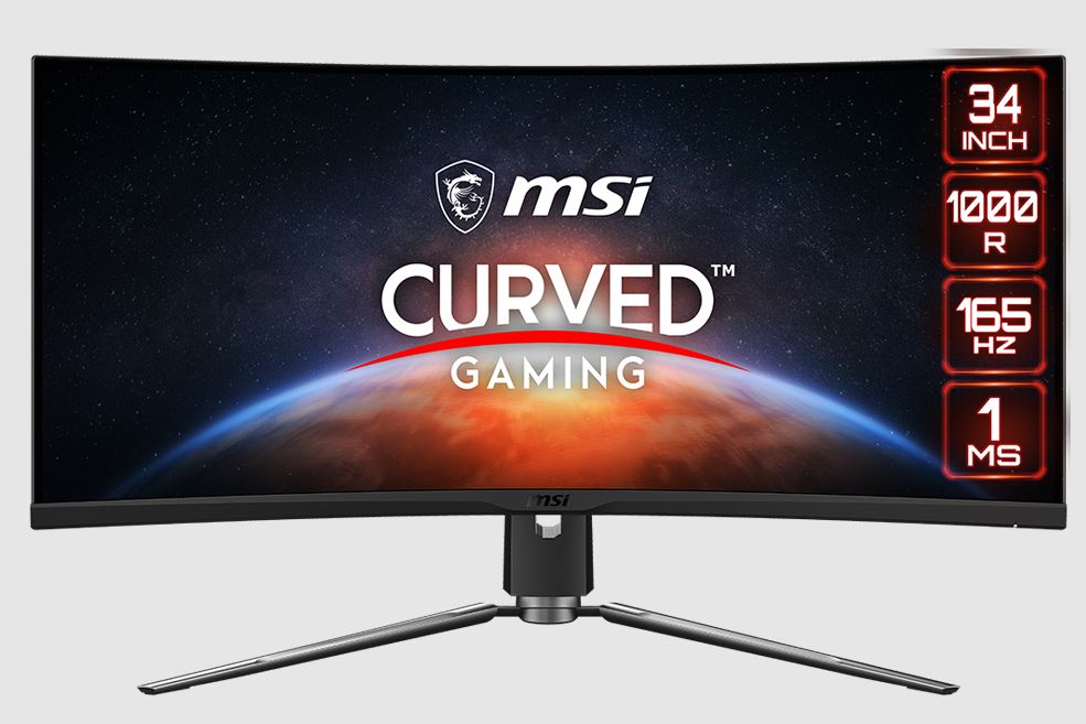 34" MSI MPG ARTYMIS 343CQR 1ms 165Hz UWQHD 2xHDMI DP Siyah Curved Gaming Monit - MPG ARTYMIS 343CQR
