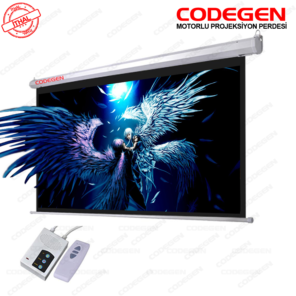 CODEGEN FEX-60 600x450 Motorlu Uzaktan Kumandalı (Alev almaz kumaş) - FEX-60