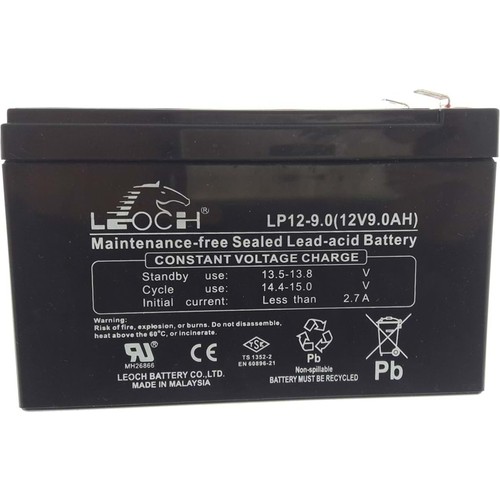 Inform Leoch 12V 9Ah Kuru Tip Akü (TSE belgeli) [850120009041] - 850120009041
