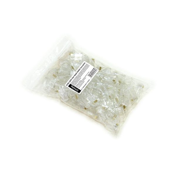 Frisby FNW-RJ4528N RJ-45 Cat 6 Yeni Nesil Delikli Konnektör 100'lü Kutu - Net.Mal.0007