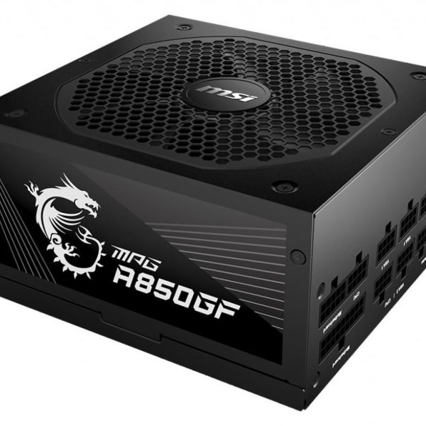 MSI MPG A850GF 850W 80+Gold 140mm Fan Power Supply - MPG A850GF