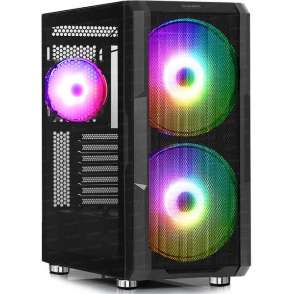 Dark MAXIMA V20 PSU Yok 1x12cm 2x20cm ARGB Fan Mid Tower Gaming Kasa (DKCHMAXV20 - DKCHMAXV20