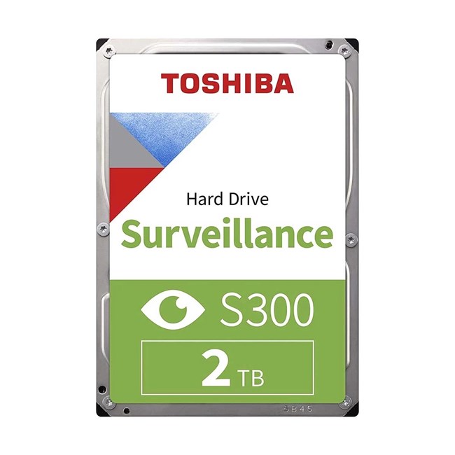 Toshiba 2TB S300 3.5" Sata3 5400Rpm 128MB 7/24 Güvenlik Hdd [HDWT720UZSVA] - HDWT720UZSVA