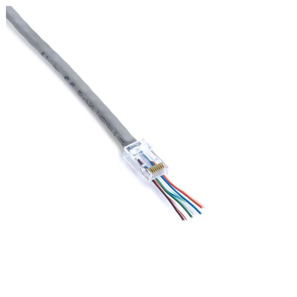 Frisby FNW-RJ4528N Cat6 (100 Lük) RJ45 Yeni Nesil Delikli Konnektör - FNW-RJ4528N