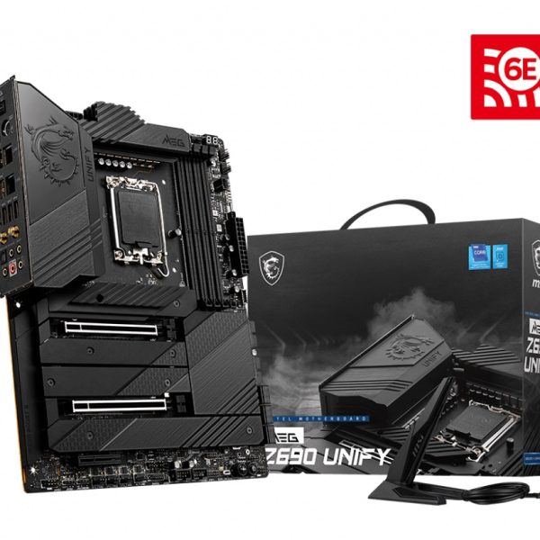 MSI MEG Z690 UNIFY LGA1700P DDR5 Ses+2.5GLan 5xM2 USB3.2 ATX - MEG Z690 UNIFY