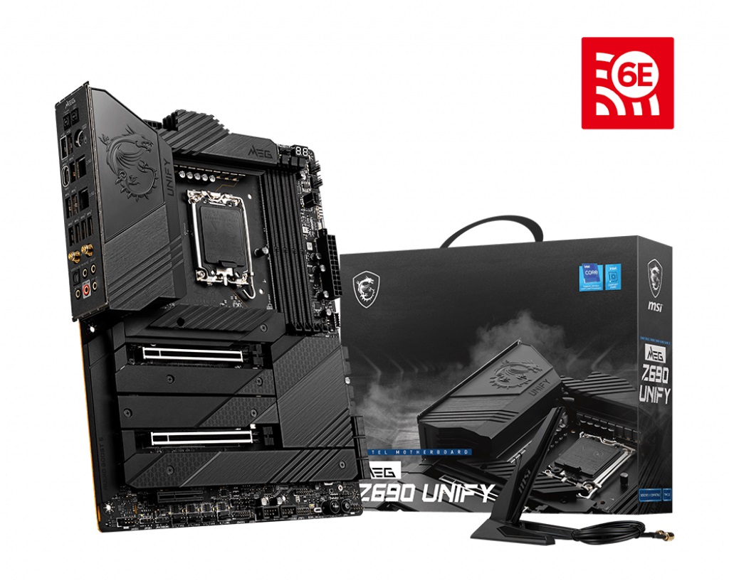 MSI MEG Z690 UNIFY LGA1700P DDR5 Ses+2.5GLan 5xM2 USB3.2 ATX - MEG Z690 UNIFY