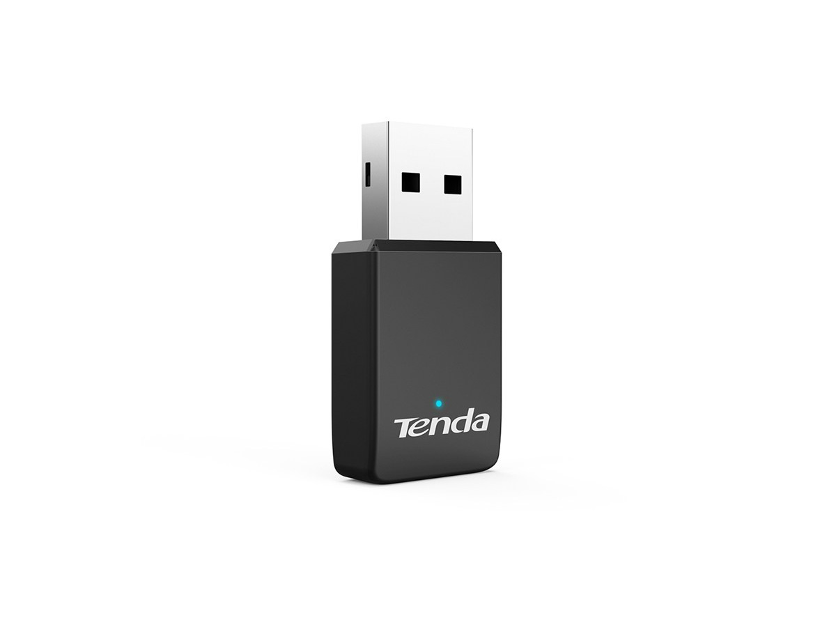 TENDA U9 200Mbps+433Mbps AC650 Wireless Dual Band  Auto-Install USB Adapter - U9