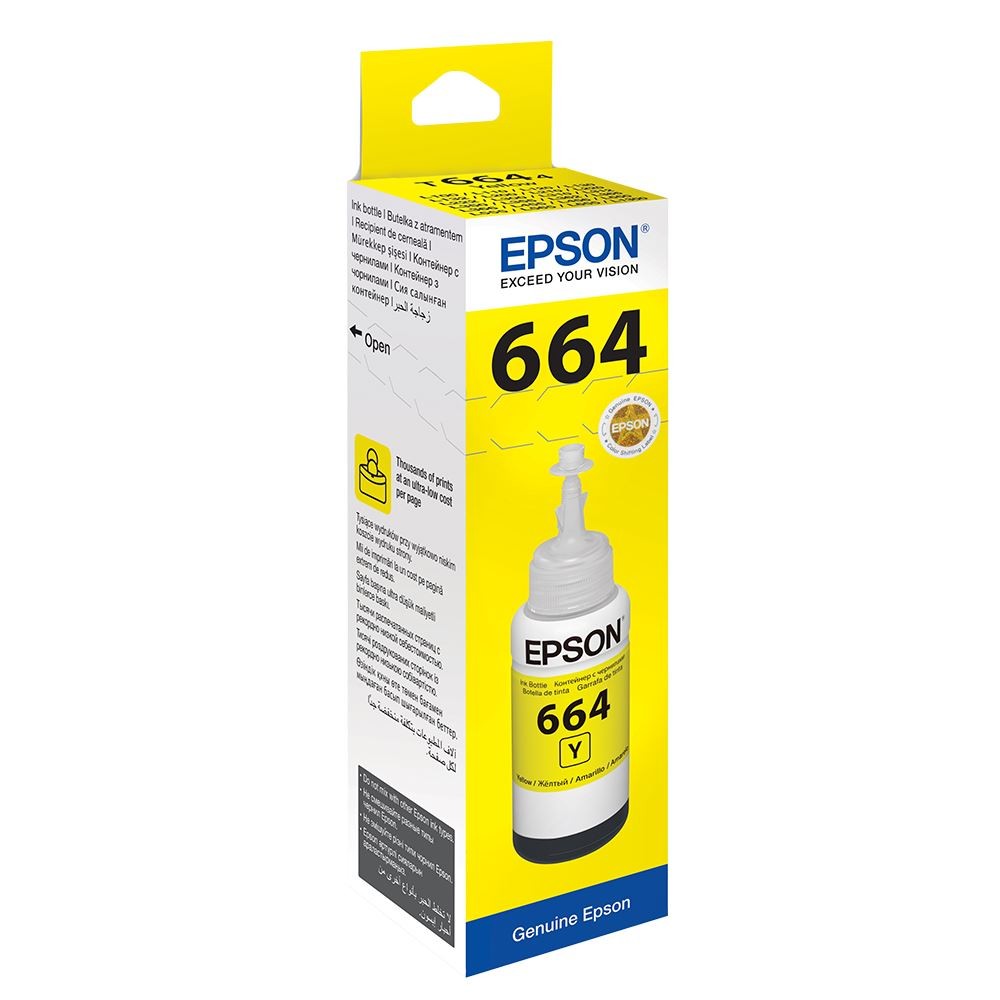 EPSON T6644 L100/ L200/L300 YELLOW MÜREKKEP 70ML - C13T66444A
