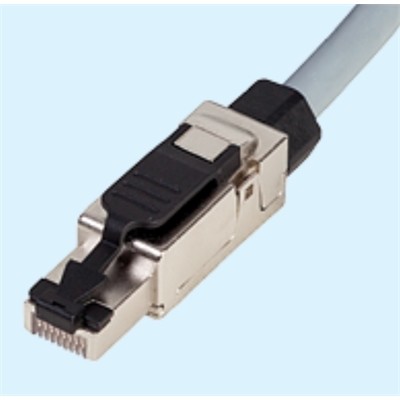HCS CAT6A 10G PLUG RJ45 IP20 - J6A-008F3