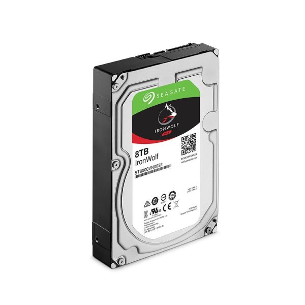 SEAGATE IRONWOLF 8 TB 7200RPM 256MB 7/24 1-8 Yuvalı  Nas için - ST8000VN004