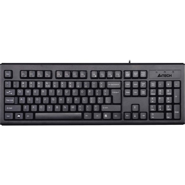 A4 TECH KM-720FN Q MM Fonksiyon tuşlu USB Siyah Klavye - KM-720FN-Q