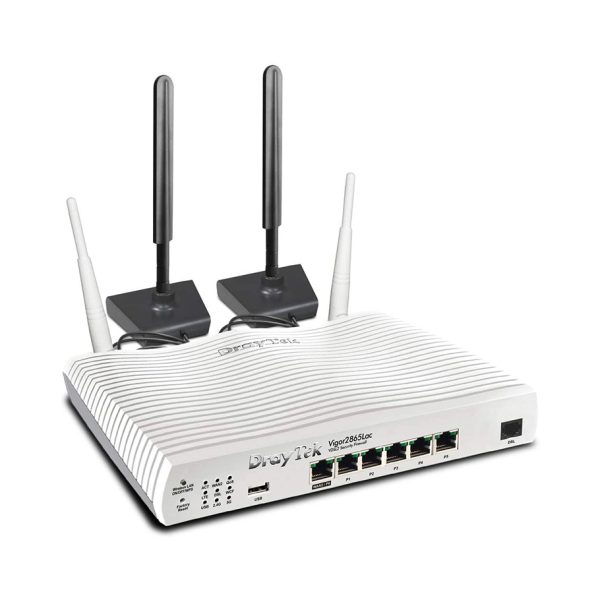 DRAYTEK Vigor 2865Lac WiFi LTE 35b VDSL2 & ADSL2+ Dual-WAN VPN Security Router - Vigor 2865Lac