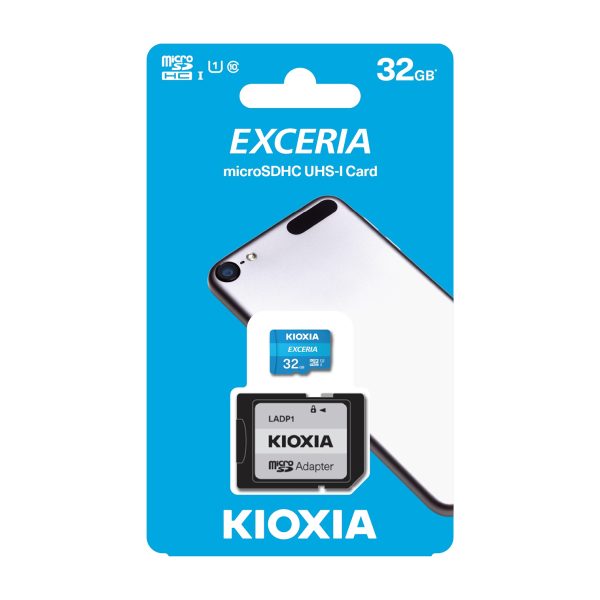 KIOXIA 32GB EXCERIA MICRO SDHC UHS-1 C10 100MB/sn - LMEX1L032GG2