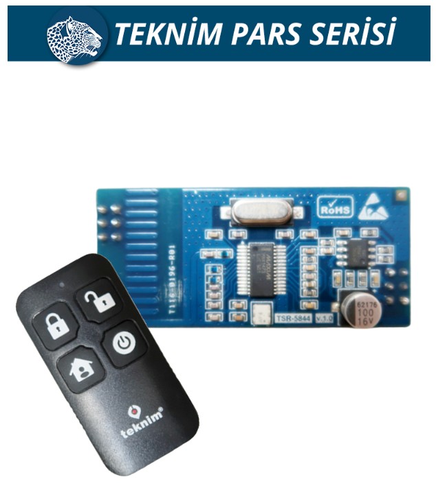 TEKNİM TSC-5717 Uzaktan Kumanda Modülü + Kumanda ( PARS Serisi TSK-571X için ) - TSC-5717