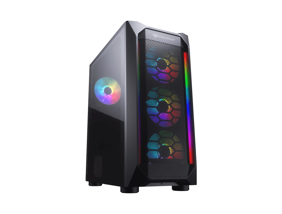 COUGAR MX410 MESH-G-RGB 650W 80 + KASA - CGR-5VM6B-MESH-G-RGB