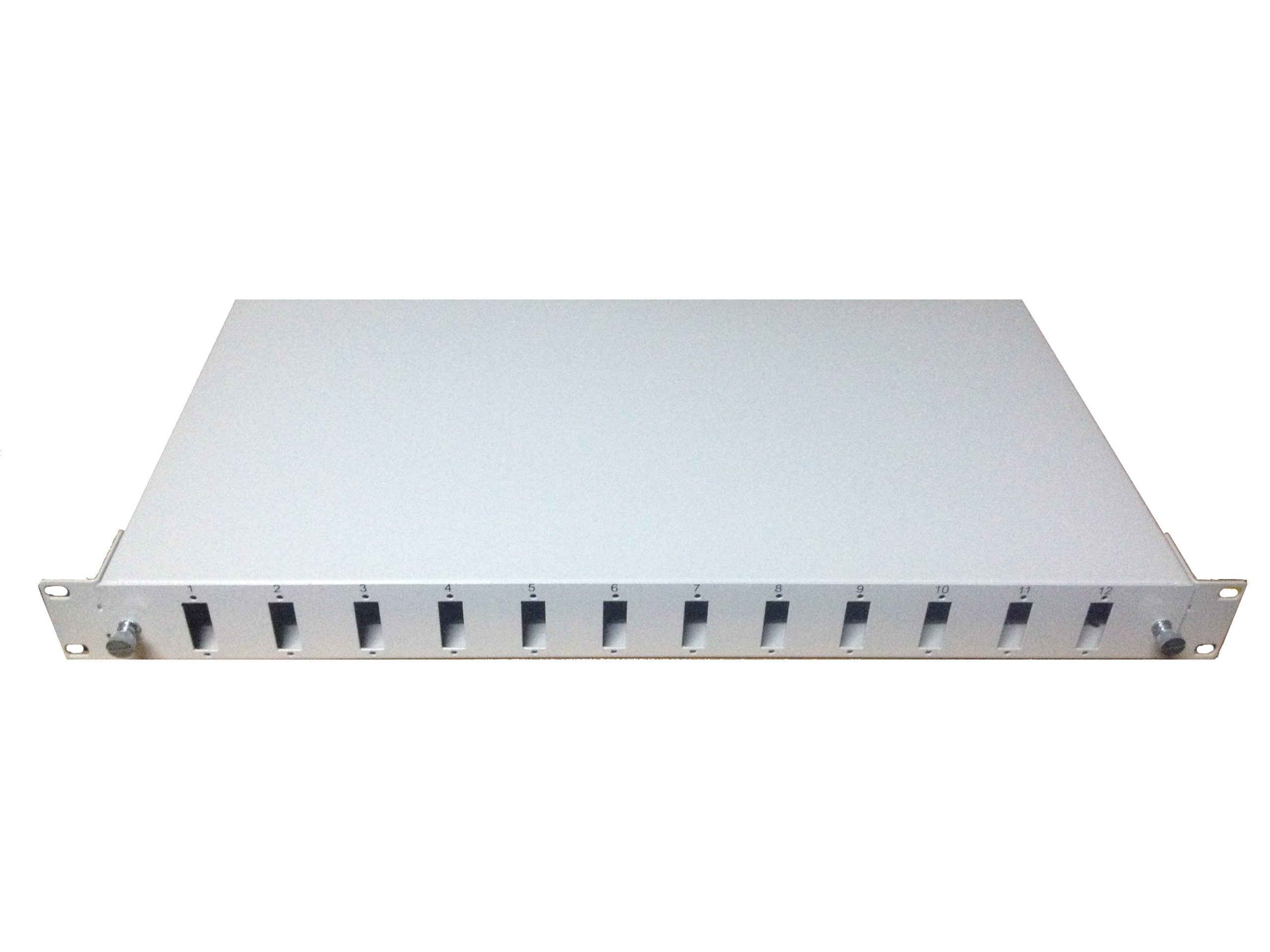 FİBER PANEL 1U 24 PORT KASETLİ SC-DX SİYAH - 102005-LG.KS24
