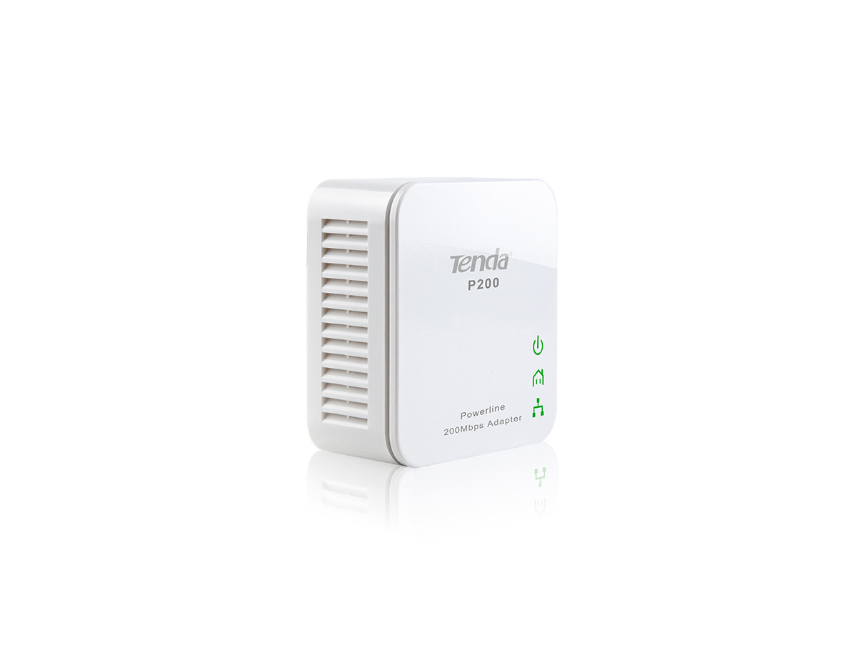 TENDA P200 KIT 200Mbps Mini PowerLine Adapter - P200 KIT