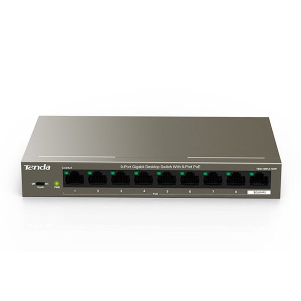 TENDA TEG1109P-8-102W 8GE PoE Port (102W)