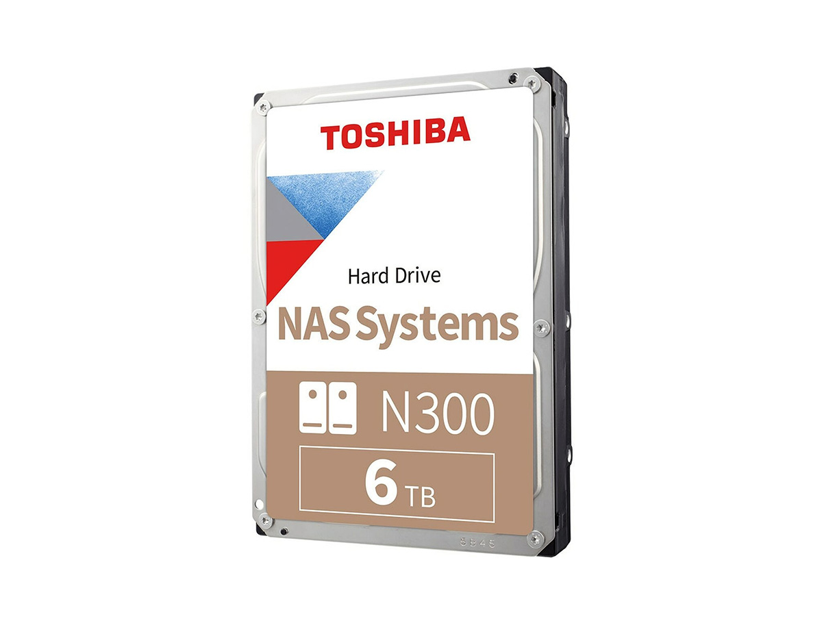 TOSHIBA N300 6 TB 7200RPM SATA3  128MB  7/24  1-8  Yuvalı Nas için - HDWG460UZSVA