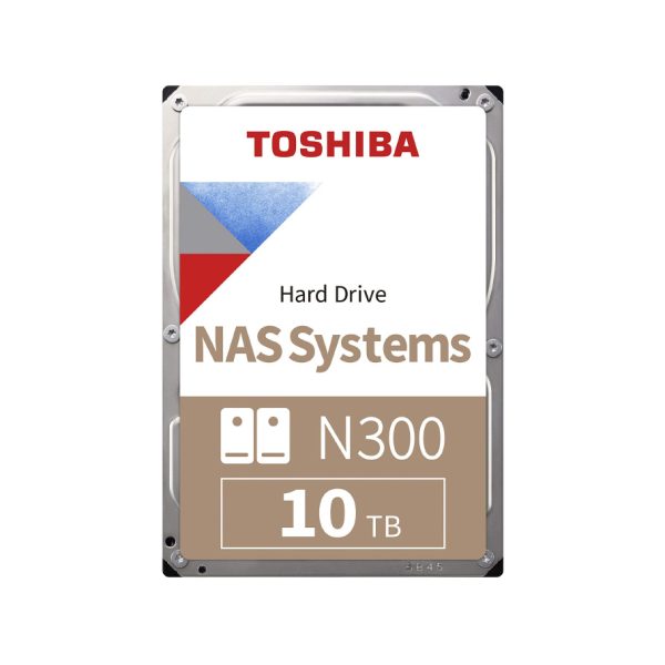 TOSHIBA N300 10 TB N300 7200RPM SATA3 256MB 7/24  1-8  Yuvalı Nas için - HDWG11AUZSVA