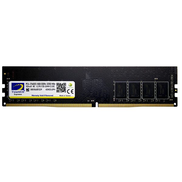 TwinMOS DDR4 8GB 3200MHz  PC Ram - MDD48GB3200D