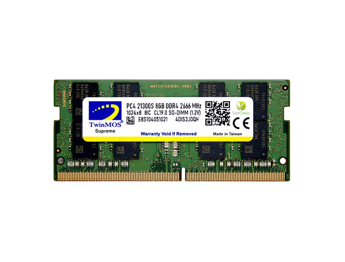 TwinMOS Sodimm 8 GB 2666MHz DDR4 Notebook Ram - MDD48GB2666N