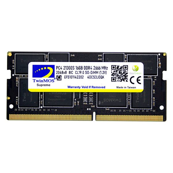 TwinMOS Sodimm 16 GB 2666MHz DDR4  Notebook Ram - MDD416GB2666N
